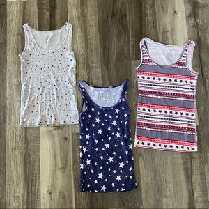 ❤️🤍💙 3 Tank Top Sale!!